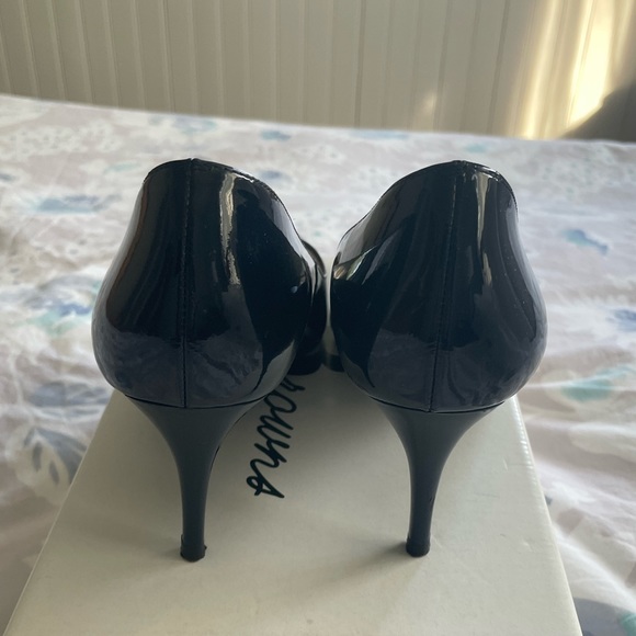 Browns Couture navy blue patent leather shoes - Picture 11 of 13